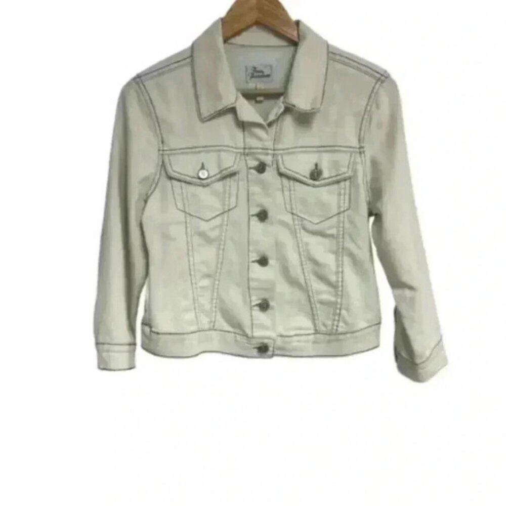 True Freedom Women’s Crop Demin Jacket, , Size Small, Pale Blue Vintage, Western